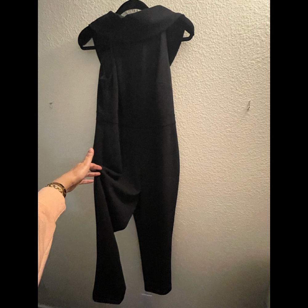One piece black jumpsuit
